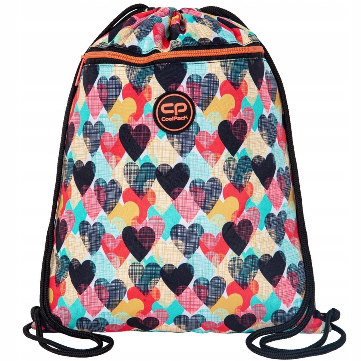 CoolPack Vert Shopper Tas Hartjes Meisjes - Waterdicht