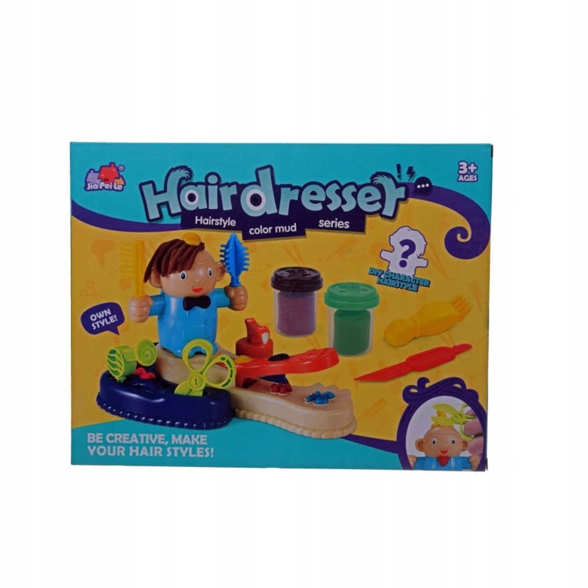 Klei Massa Kappersset - Creatief Speelgoed voor Kinderen