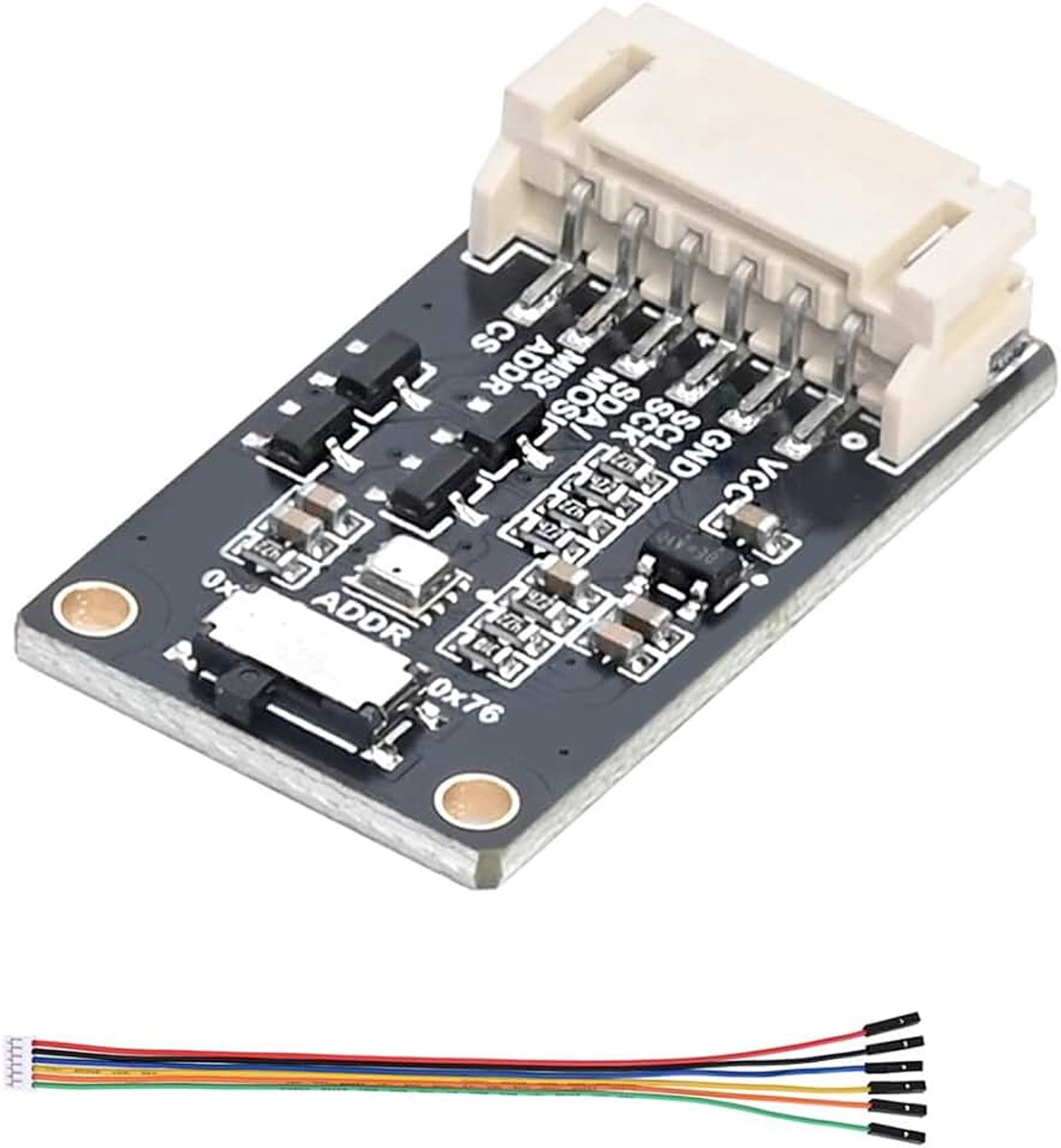 Milieusensor, luchtvochtigheidstemperatuur, barometrische drukmonitoring module, ondersteuning I2C/SPI-interface compatibel met 3,3 V en 5 V