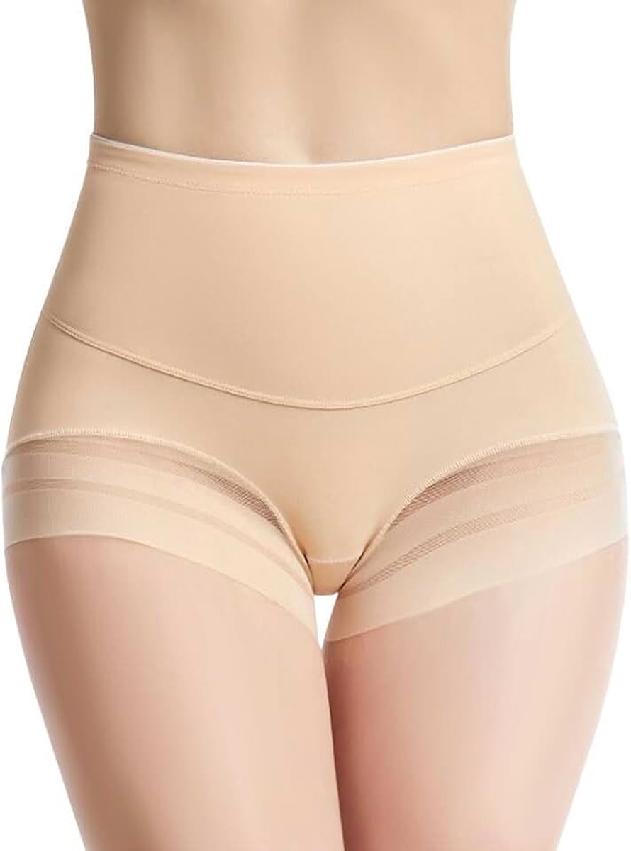 Onderbroek voor dames, hoge taille, buikgordel om af te vallen, anti-schrobing, legging, elastisch, platte buik, onzichtbaar, onderrok