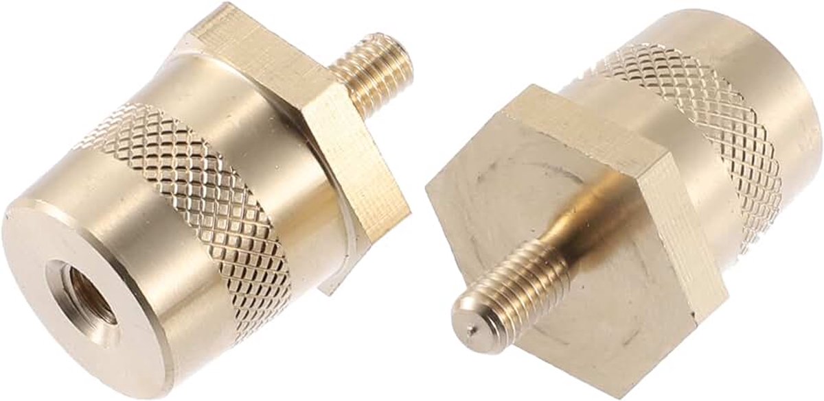 1 paar M5 batterij klemmen aansluiting messing paaladapter schroeven