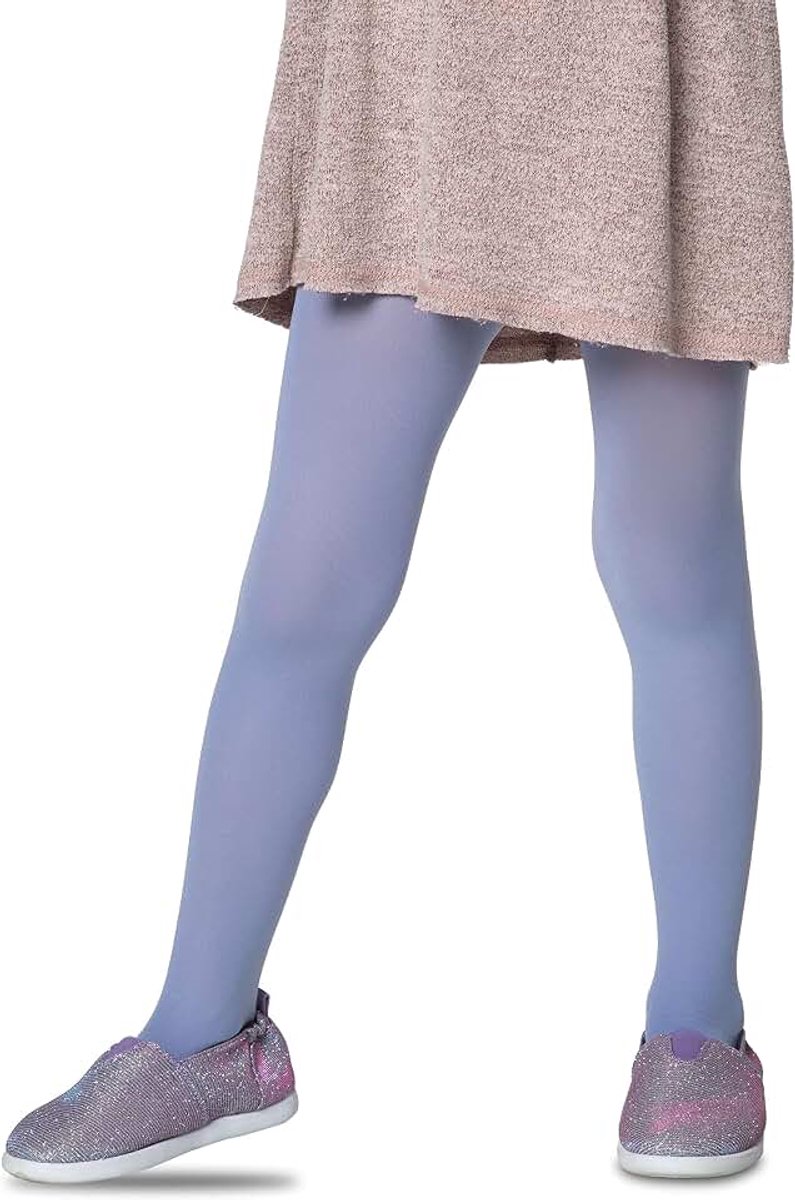 Meisjes Kids Plain Panty Balletdansschool 40 denier ondoorzichtig [Made in Italy]