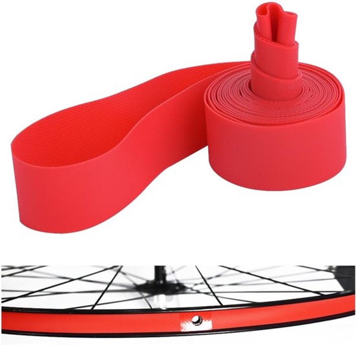 Set van 2 fietsspechbeschermers, pechband, bandbescherming