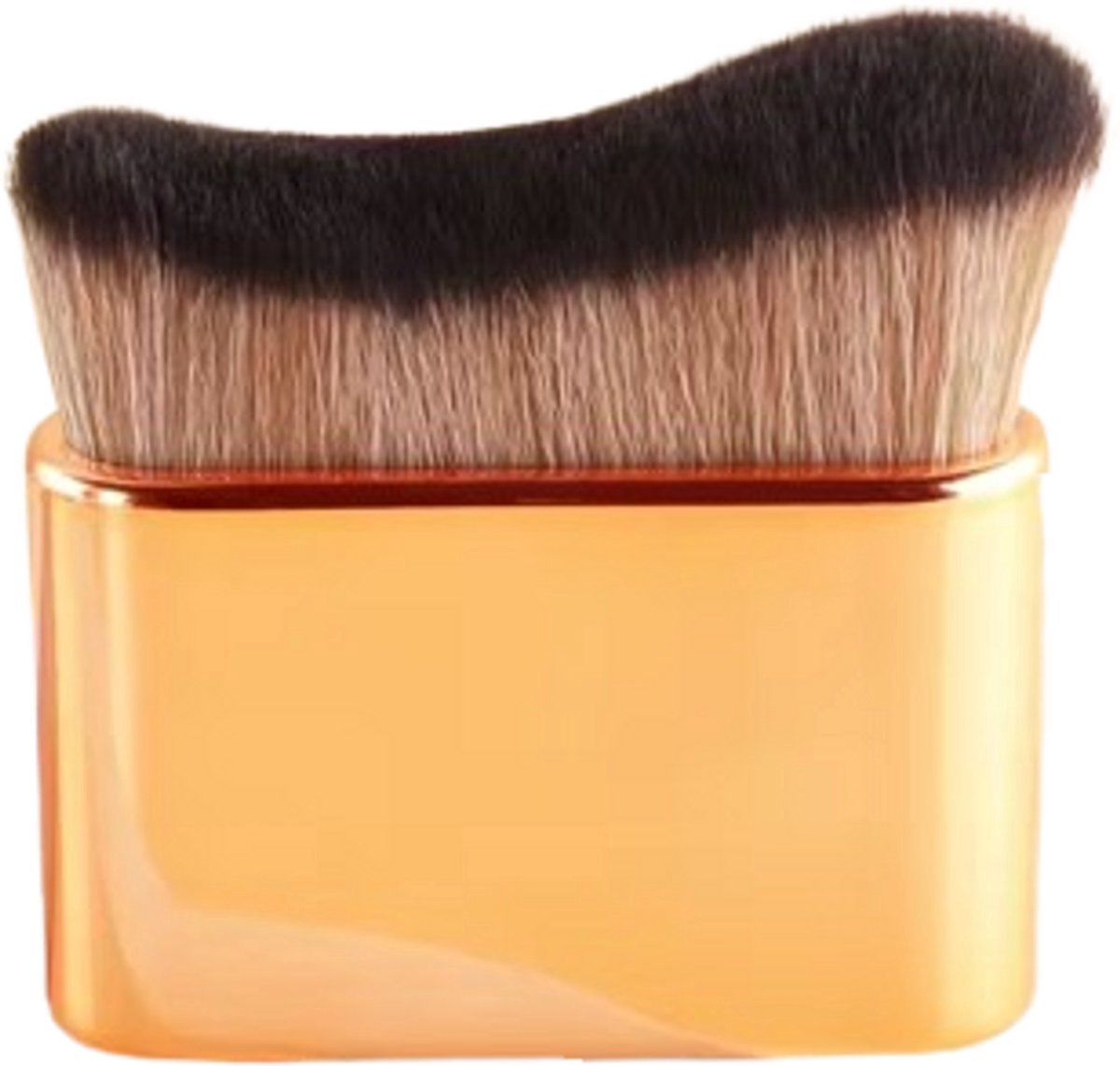 Tanning / make-up Brush - Goud - Zelfbruiner borstel - Voor een Natuurlijke, Streepvrije Gloed