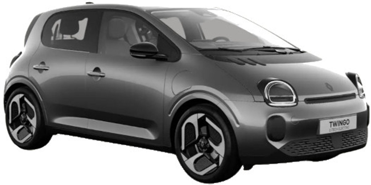 Renault Twingo E-Tech 2026 Shadow Grijs Modelauto 1/43 Norev