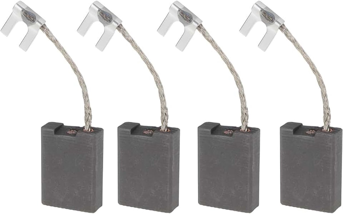 4 Pack Koolborstels Auto Stop 6,3 x 16 x 21,5 mm Compatibel met Eibenstock EHR 23 2/2 en EHR 23/2.2S