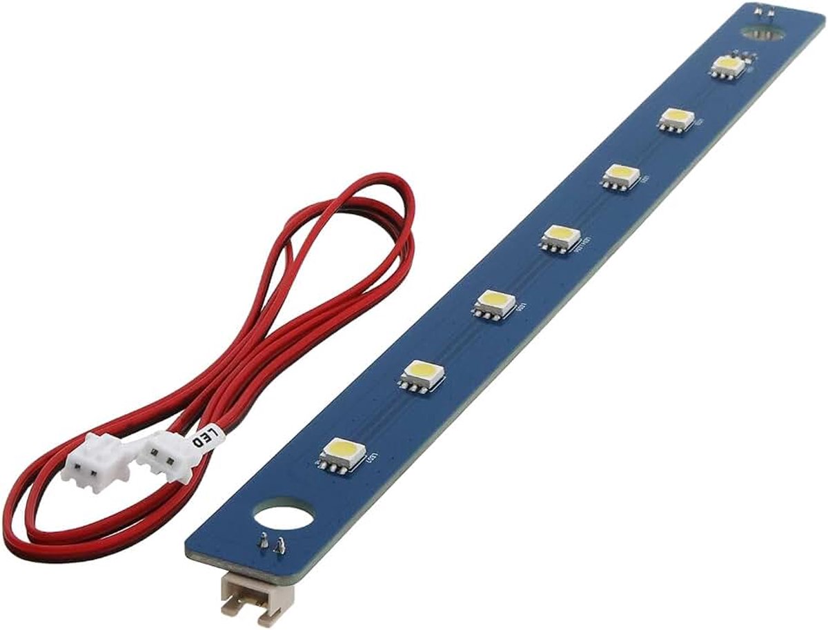 Compatibel met FLASHFORGE Adventurer 5M/5M Pro, 24V vervangende strip met 7 LED's voor 3D-printer voorpaneel