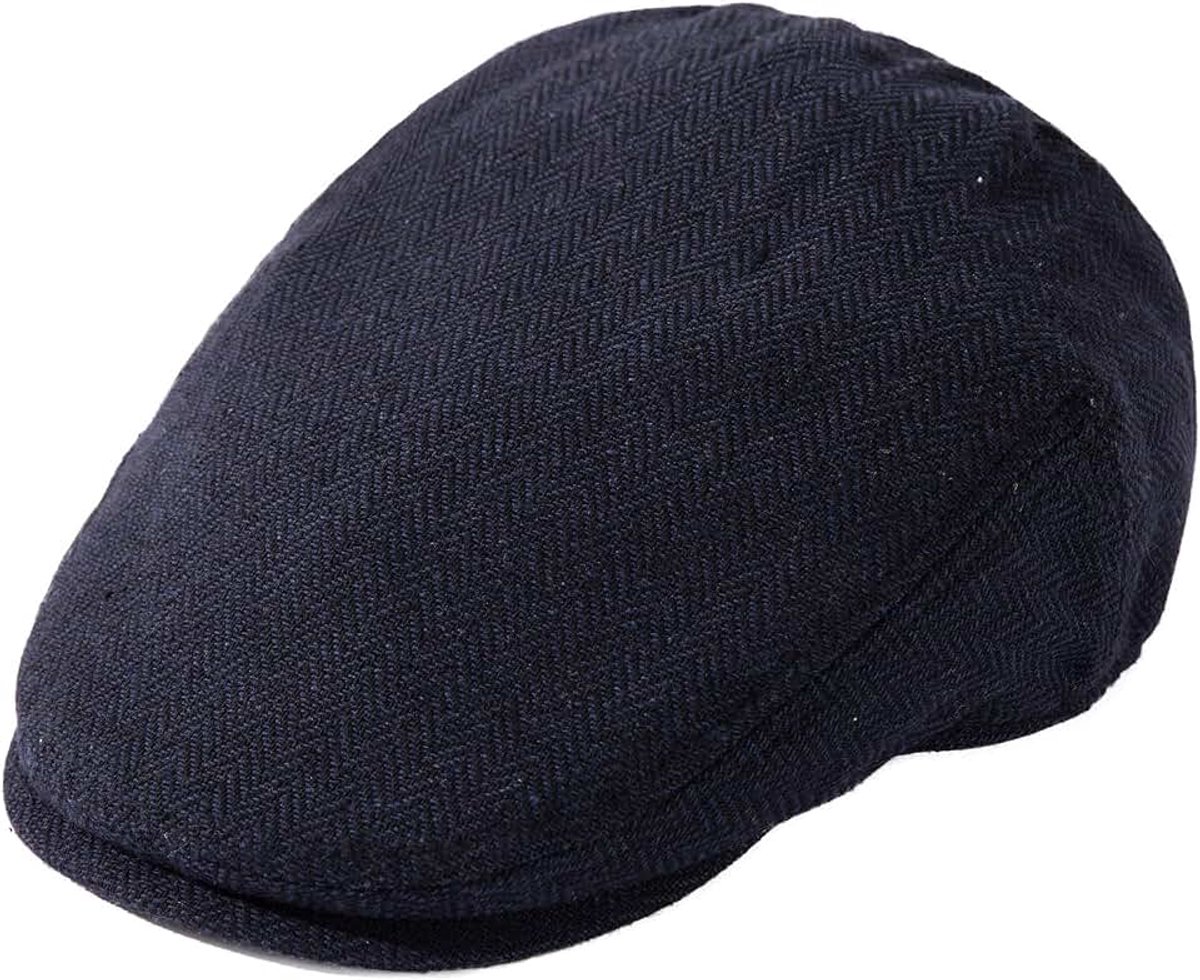 Platte pet voor heren, wolmix, Newsboy, pet, vintage pet, Barrett Ivy Gatsby pet, tweed baret peaked cap
