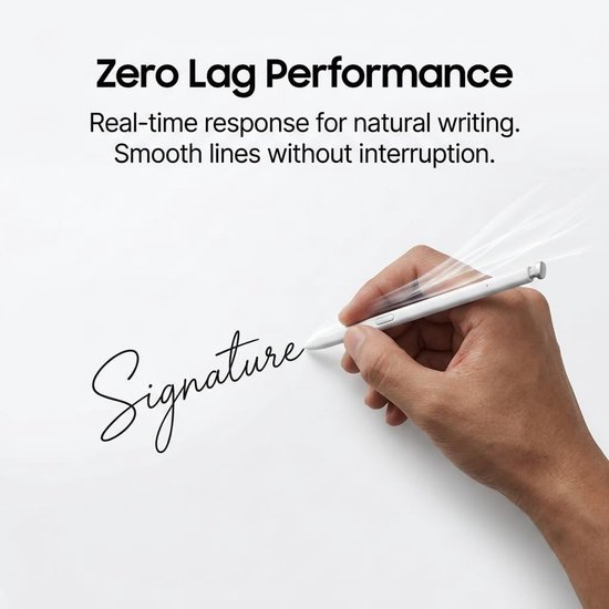 Pen Stylus voor Galaxy S26 Ultra, vervangende pen compatibel met Samsung Galaxy S26 Ultra, SPen vervangende touch pen met hoge gevoeligheid, wit — afbeelding 5