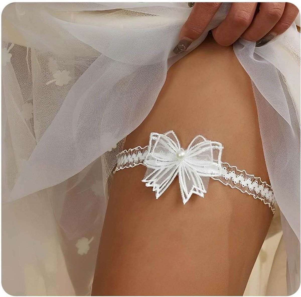 Kousenband voor bruid kant kousenbanden voor de bruid bruidssieraden Wedding Garters for Bride kousenband bruiloft