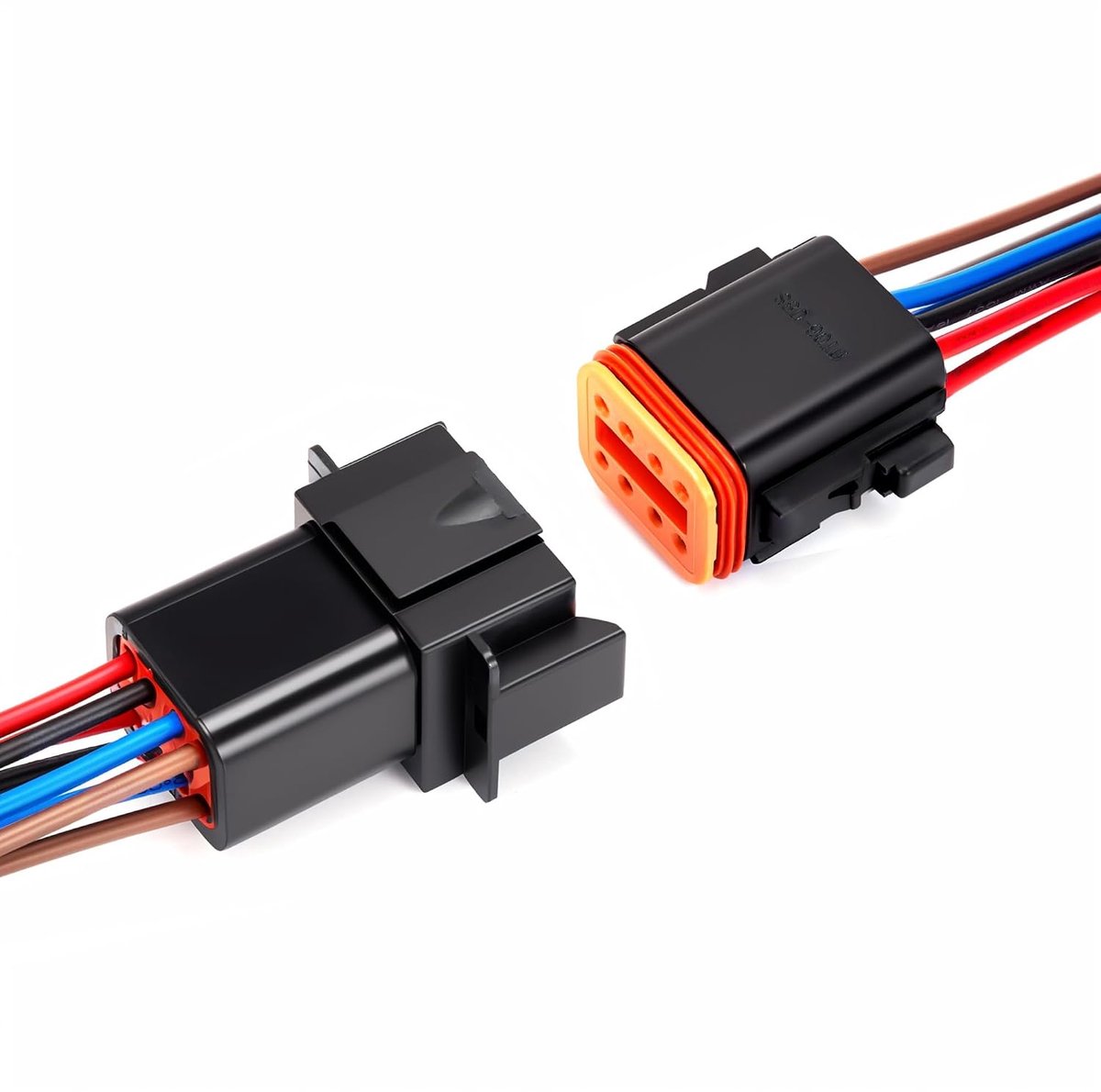 8-polig, waterdicht, 16 AWG, 20 cm, voor auto, vrachtwagen, boot en andere kabelverbindingen