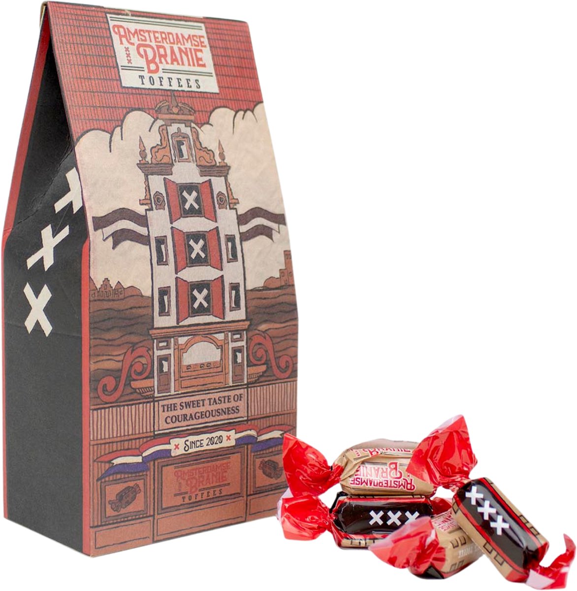 Amsterdamse Branie toffees - 5 pack - 5x 160gr