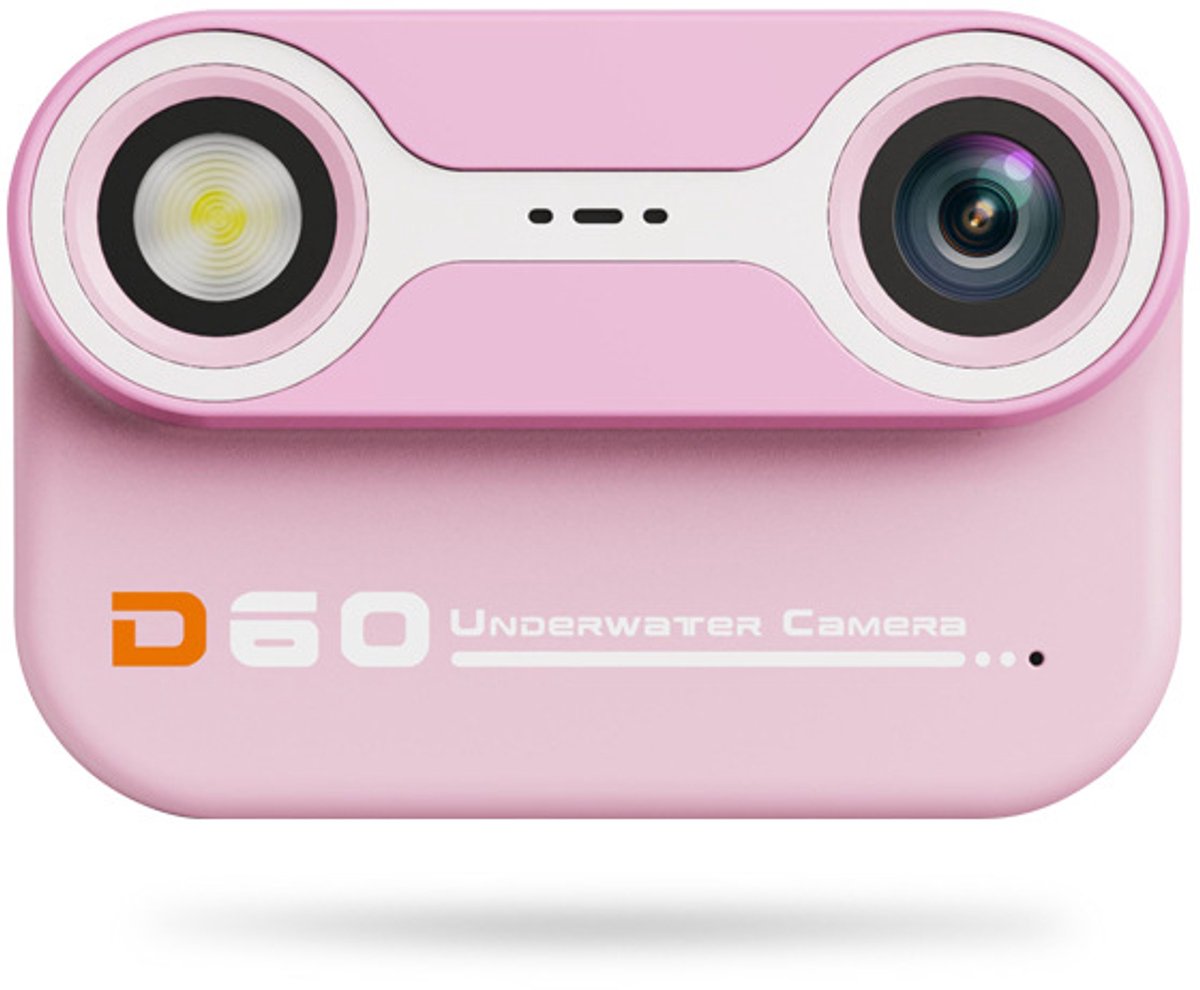 12MP 1080P HD Kinderen Onderwatercamera Camcorder 3M/10ft Waterdichte Camera met Lanyard 2 Inch LCD Scherm 32GB SD Kaart Draagbare Cadeaucamera voor Jongens en Meisjes