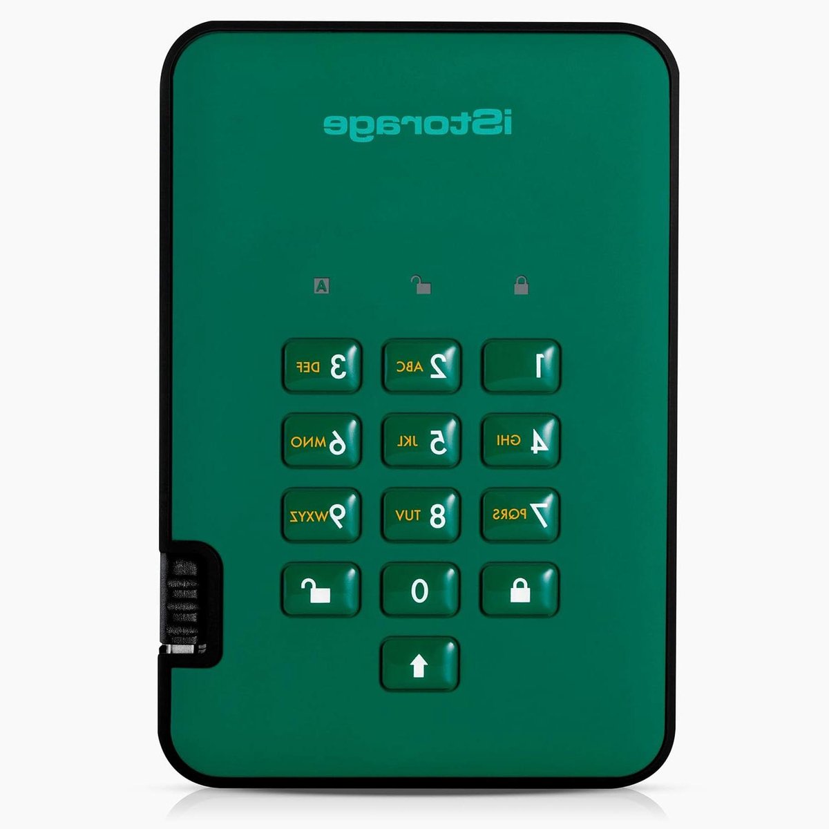 Externe Harde Schijf - Draagbare Opslag - Data Beveiligen - Hardware Encryptie - 1 TB - Groen