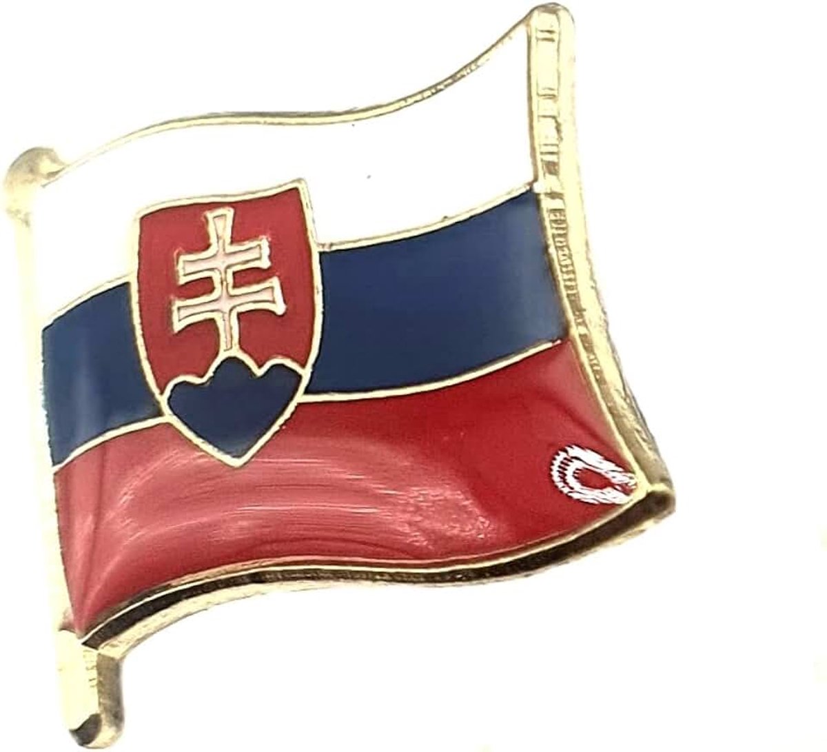 Slowaakse metalen land vlag Pin Badge