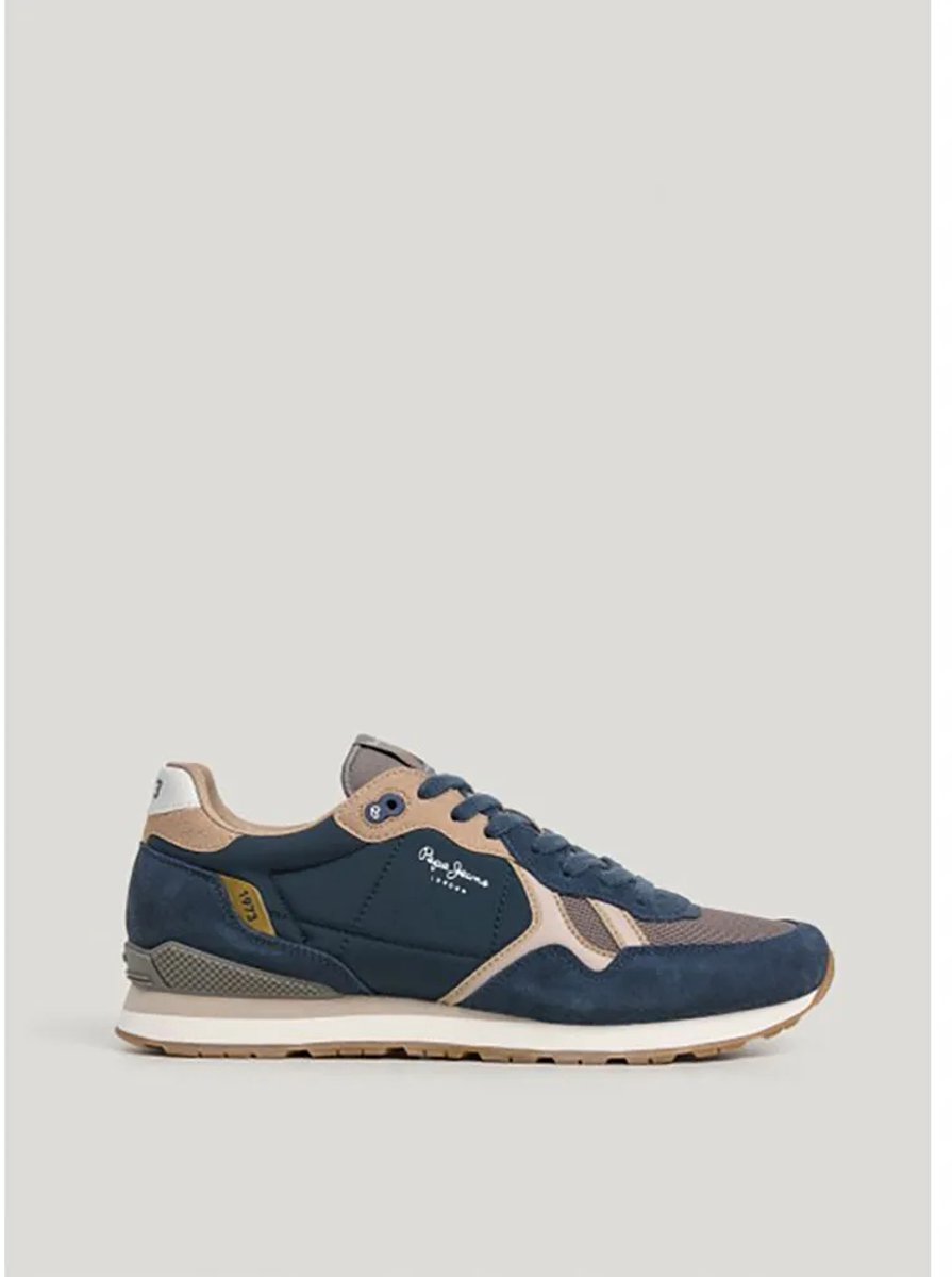 Pepe Jeans Brit City Schoenen Blauw EU 43 Man