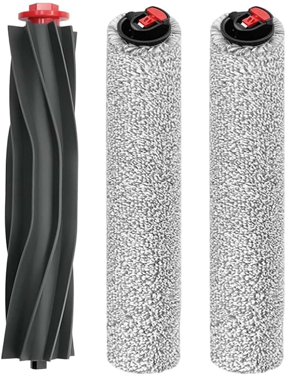 1 Rolling Borstel Met 2 Rolling Mop Kit Vervanging Deel Voor eufy Accessoire Kit Voor Omni S1 Pro, S1