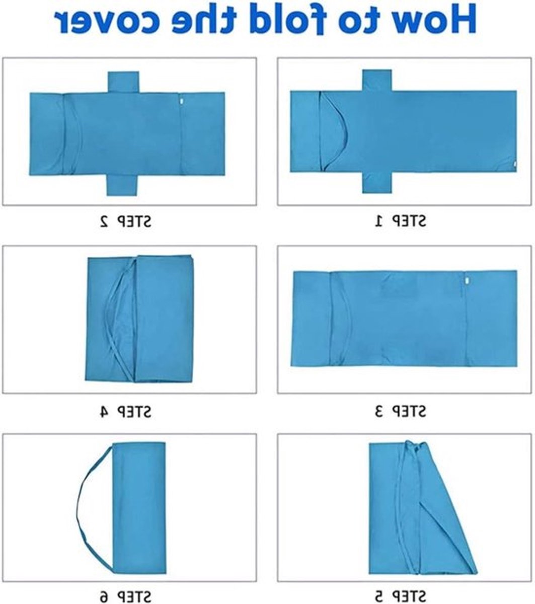 Draagbare Microfiber Strandhanddoek voor Ligstoelen met Zijvak, Ideaal voor Zwembad, Tuin en Vakantie (75x210cm)