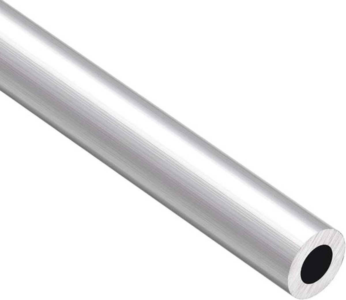 Aluminium Ronde Buizen - 10mm Buitendiameter - 5mm Binnendiameter - 250mm Lengte - Naadloos - Industrieel - DIY Projecten