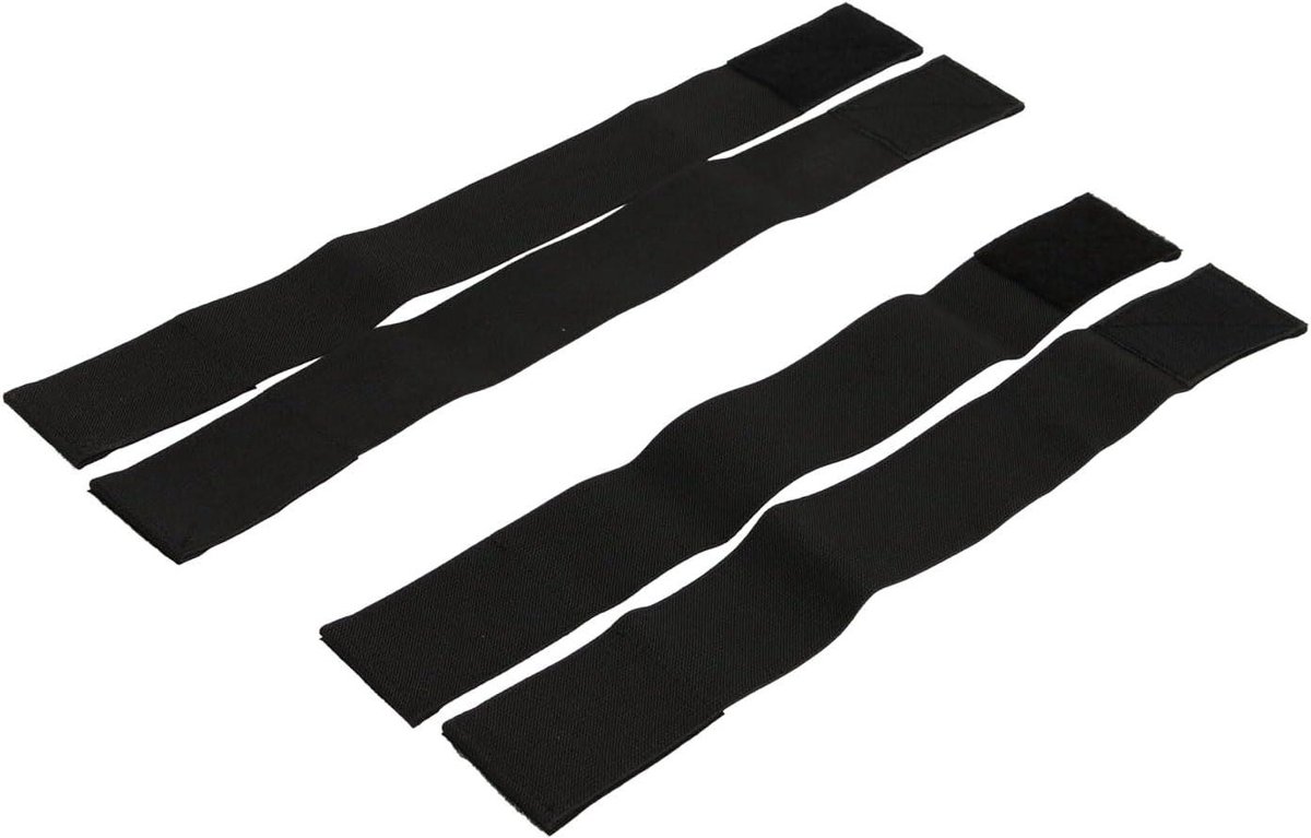 IJshockey Beenrubbers - Scheenbeschermer Banden - Sport Bevestiging - Tape Besparend - Set van 4 - Meerkleurig