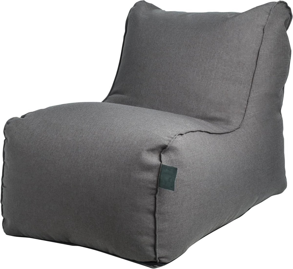 Zitzak Lounger - Loungestoel Comfort - Ontspannen Thuis - Verstelbare Vulling - 90x75x65 cm - Antraciet