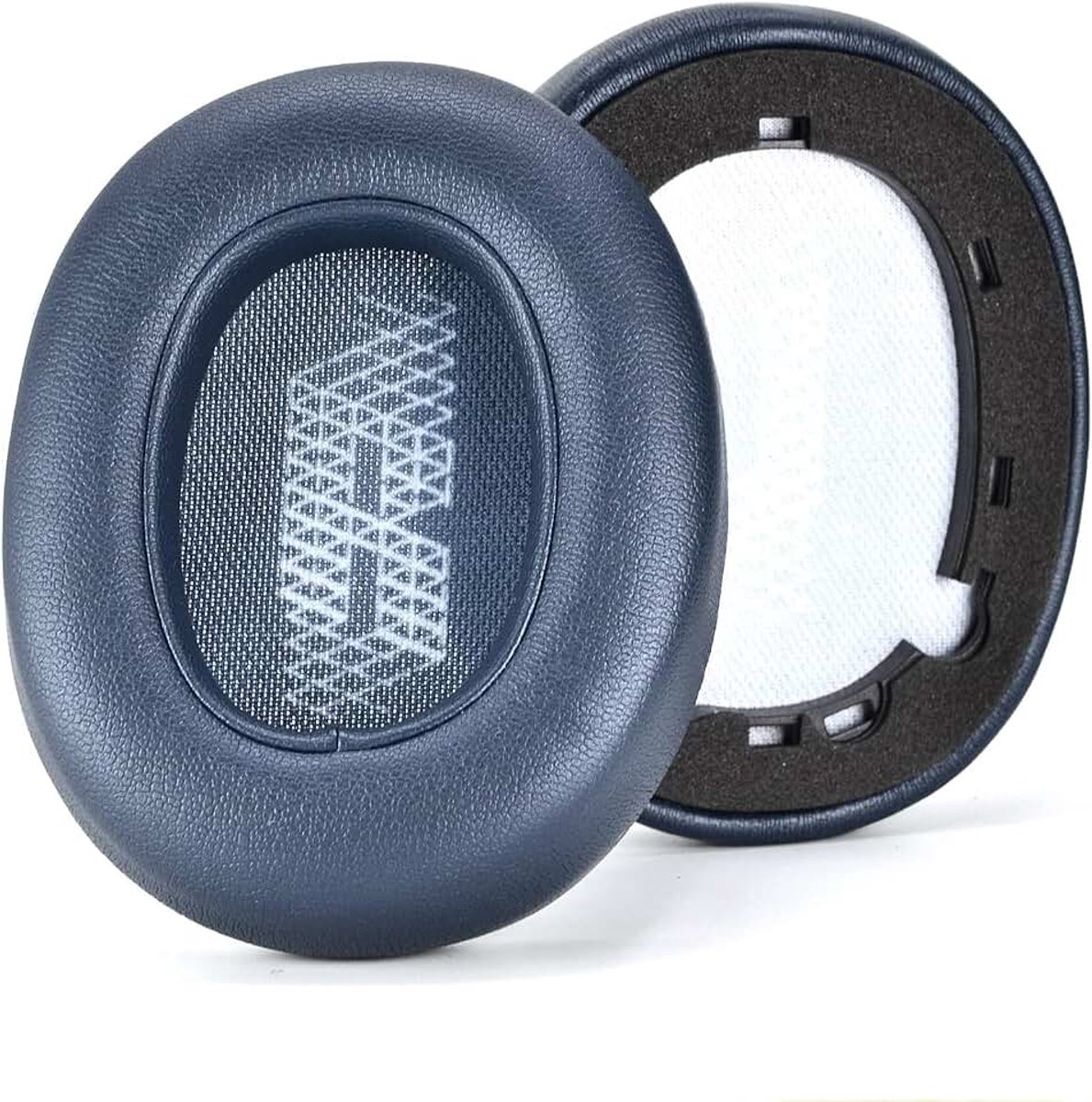 Oorkussens voor JBL E65 E65BTNC / DUET NC / LIVE650 BTNC LIVE660 BTNC hoofdtelefoon, verbeterde traagschuim oorkussens vervanging oorbeschermers … (blauw)