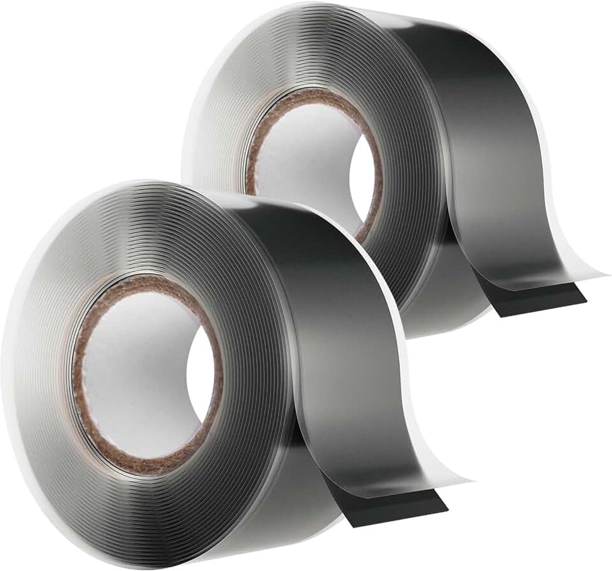2 Rol Zelfklevende Siliconetape, 3 m X 25 mm Zelfdichtende Siliconen Band | Wasserfest Reparatietape, Isolatie en Afdichtingsband, Afdichtingstape, für Wasserrohr Leckagen, Elektrische Isolierung