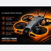 Beschermframe voor DJI Neo 2 - Bescherming gimbal en lidar - Oranje