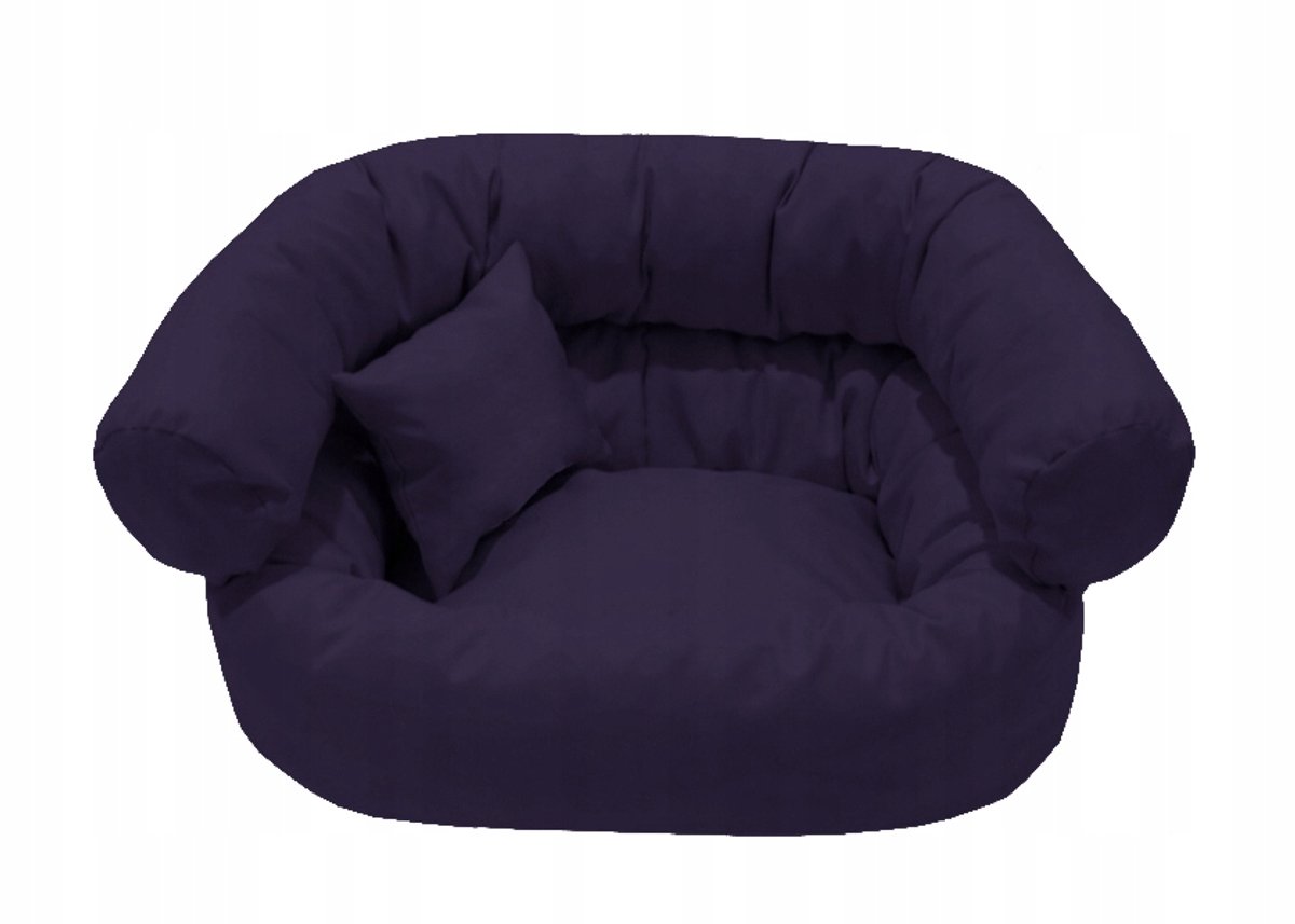 Comfortabel Huisdierbed Stoel 50x40cm - Donkerpaars