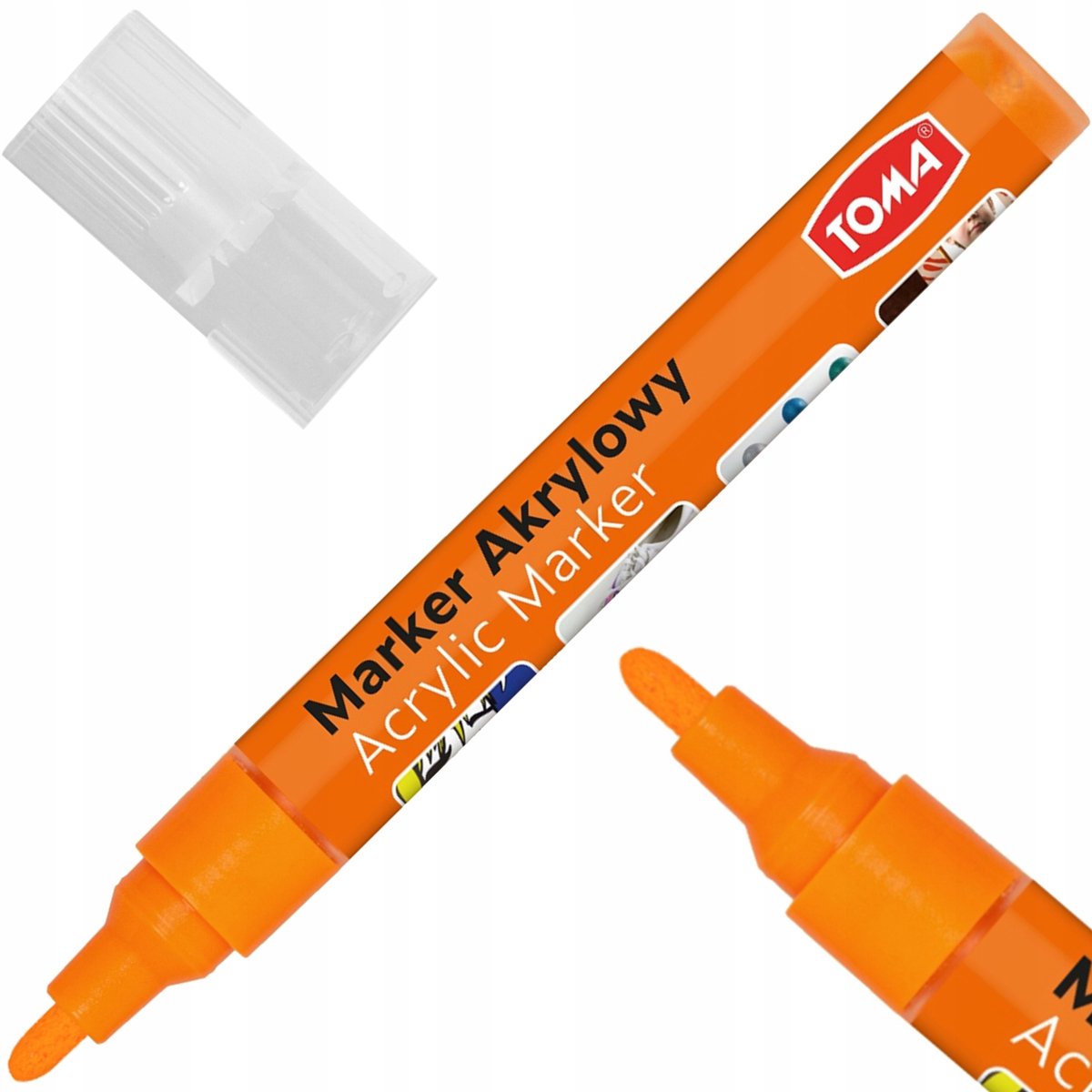 Toma TO-402 Acrylstift 2,5mm - Oranje