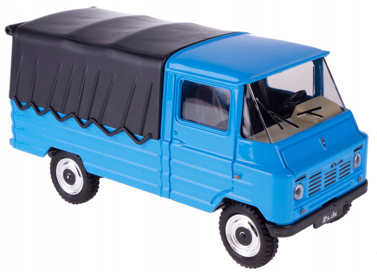 Metalen FSC Żuk Model Auto 1:43 Blauw - PRL Collectie