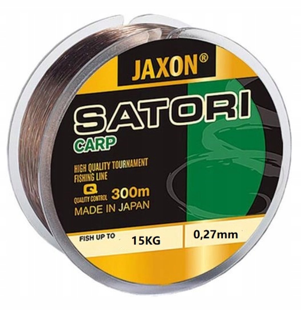 Jaxon Satori Carp Vislijn 300m 0.27mm 15kg - Japanse Kwaliteit