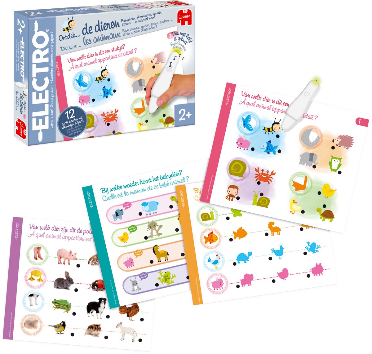Jumbo - Electro Wonderpen - Ontdek De Dieren - Educatief spel — afbeelding 2