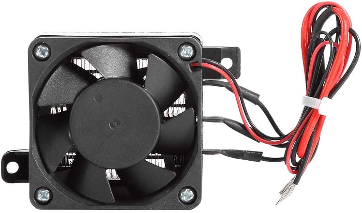 Elektrische luchtverwarmer, 12V 150W Energiebesparing Constante Temperatuur Verwarmingselement Kachels, voor Ventilatoren Verwarming Luchtbevochtiger Airconditioning, voor Slaapkamer, Kantoor,