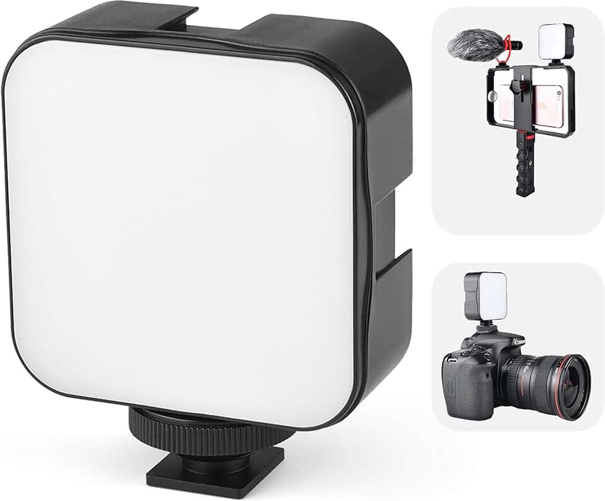 49 inch mini-led-videolamp, werkt op AA-batterijen, voor Canon, Nikon, Sony, smartphone, DSLR-camera voor bruiloft