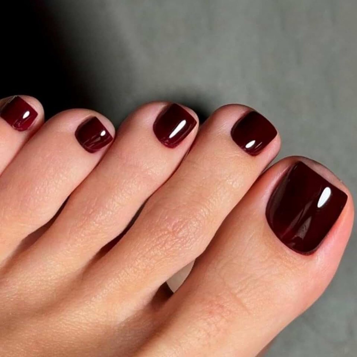 24 stuks French valse teennagels, volledige afdekking, press on nails, glanzend, natuurlijke teennagels om op te plakken, eenvoudig op te plakken, kunstnagels om op te drukken, voor vrouwen