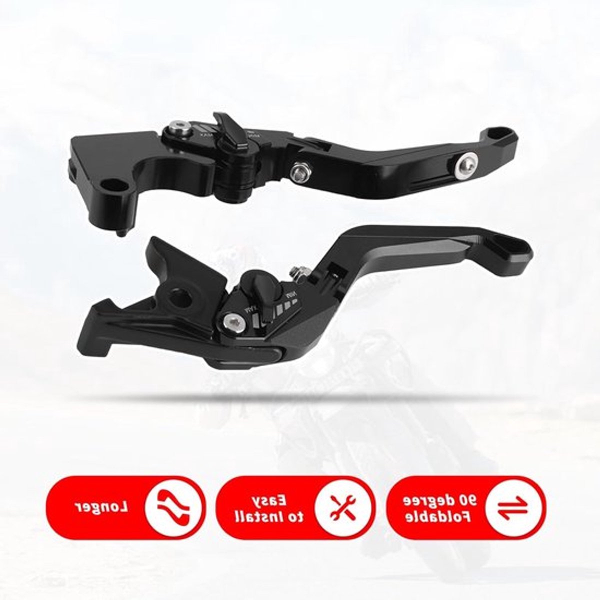 Motorfiets Rem- en Koppelinghevels - Precisie Bewerkt, Geschikt voor CBR650F, CB650F, CBR650R en NC750X