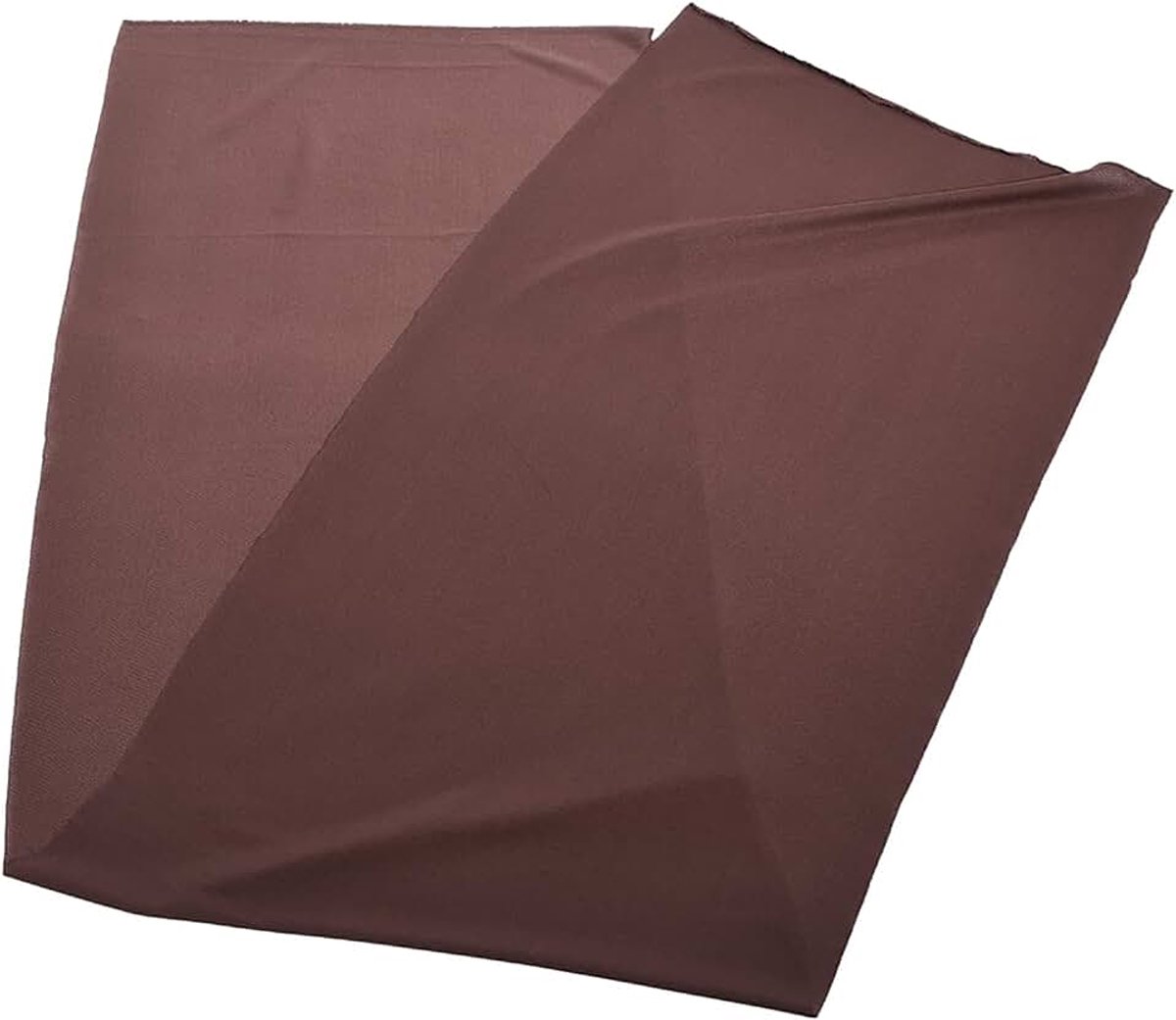 Luidspreker grill stof mesh cover beschermende doek akoestisch stofschild 1,7 m x 0,5 m 67 "x 20" bruine zwarte geluidskast podium KTV -apparatuur decor (Bruin)
