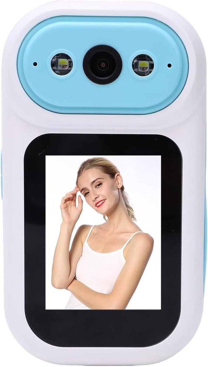 Babyfoon met Camera - Videobabyfoon Monitor - Thuis Bewaken - AI Bewegingsdetectie - 2.8 Inch Scherm - Wit