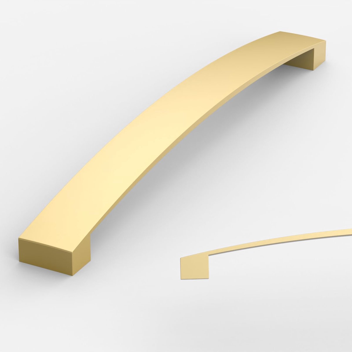 10 stuks geborstelde gouden meubelgrepen, kastgrepen, keukengrepen, ladegrepen, 192 mm gatafstand, greep voor keukenkast en kleerkast, UK0021