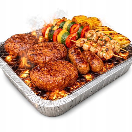 Wegwerp BBQ Grill Compleet - Compact & Klaar voor Gebruik — afbeelding 3
