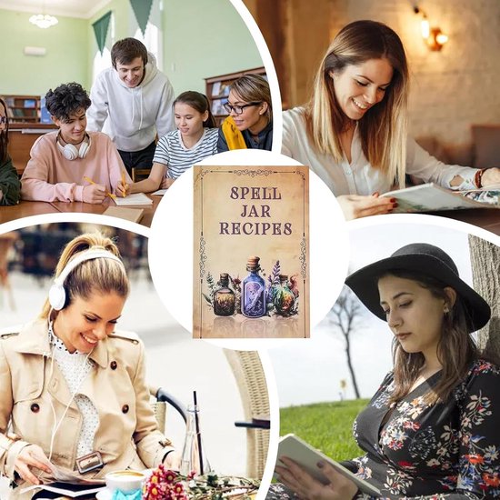 Heksen Handwerkboek - Spreukenboek Beginners - Rituelen Uitvoeren - 61 Pagina's - 8.26 x 5.59 Inch - Uniek — afbeelding 4