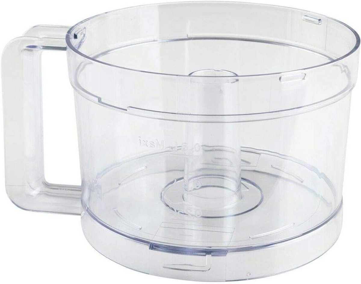 Kom Keukenmachine - Reserveonderdeel Container - Voedselbereiding - Origineel Onderdeel - 20 x 20 x 115 cm - Transparant