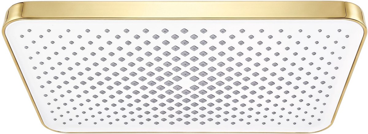 Rea - Rechthoekige Regendouche Js-032 Gold - 21 x 38 x 2 cm