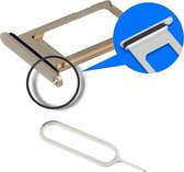MMOBIEL Sim Tray Kaart Houder Nano Slot voor iPhone XS Max (GOUD)