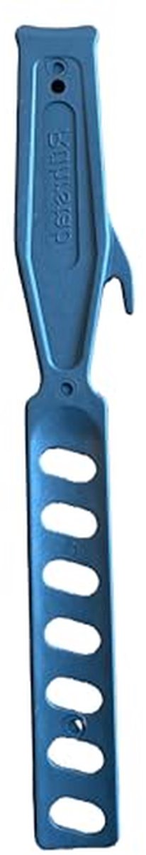 Universele mixer-roerder - Mengstaaf - Verf mengen - Onbreekbaar kunststof - 28 cm - Grijs