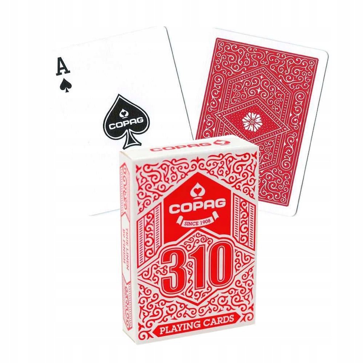 COPAG 310 Speelkaarten Poker Rood - 2x 54 Kaarten