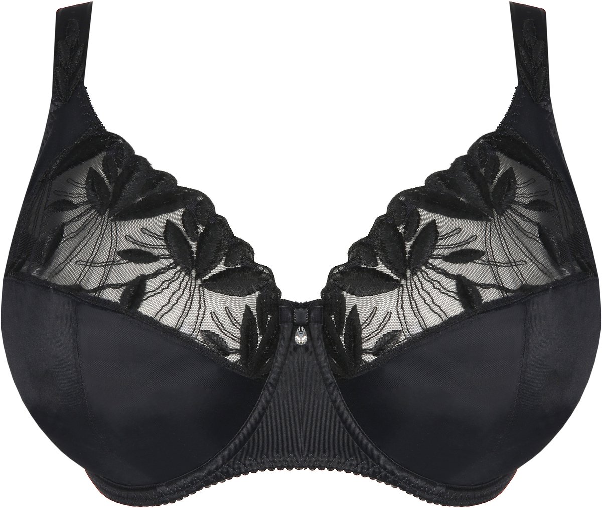 PrimaDonna Orlando Beugel Bh 0163155 Charbon - maat EU 85J / FR Zwart