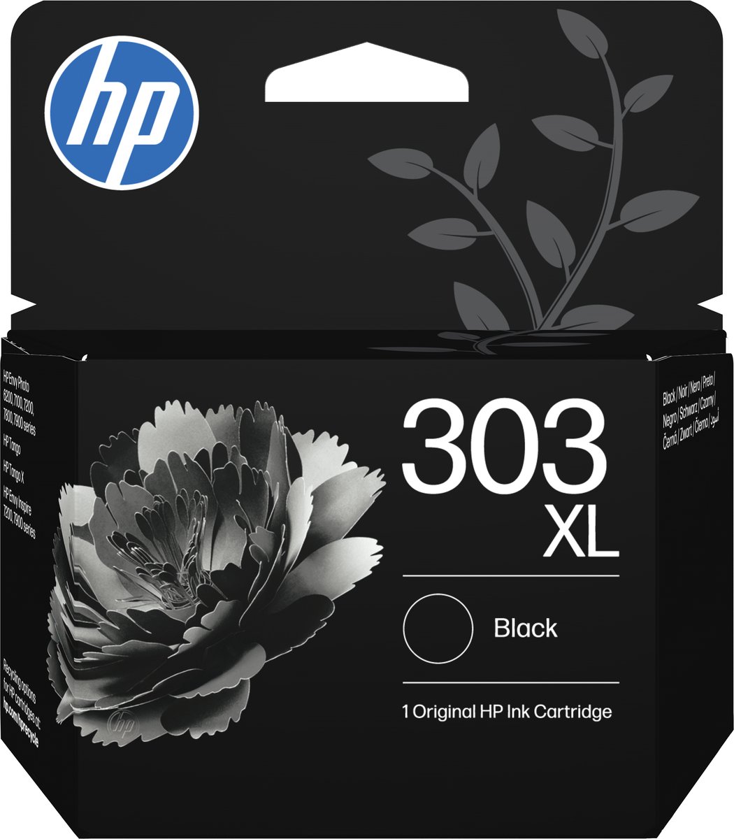 HP 303XL originele high-capacity zwarte inktcartridge