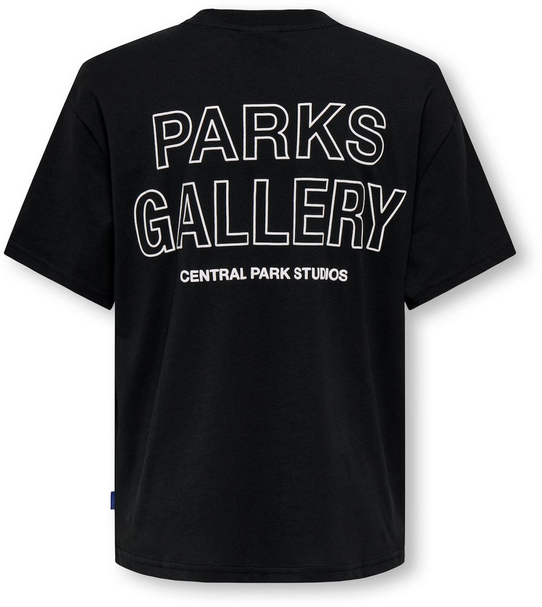 Only & Sons - T-shirt - OSJPARKS - Zwart - Backprint - Maat 122/128